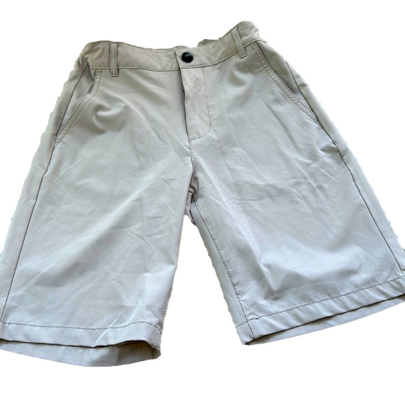 🌿Old navy boys 14 slim performance fabric uniform khakis, light stone🌿 - Picture 1 of 5